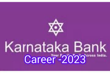 Karnataka Bank career opportunities Apply online for Officer-Law posts 2023