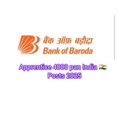 Apprentice 4000 pan india posts 2025